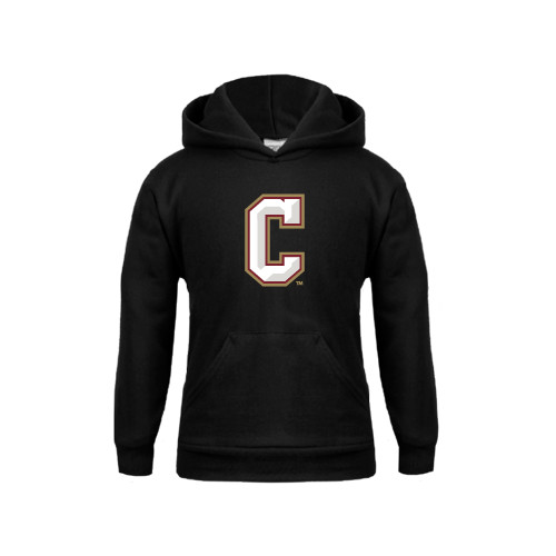  Youth Black Fleece Hoodie - C