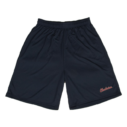  Black Performance Classic 9 Inch Short - Charleston Script