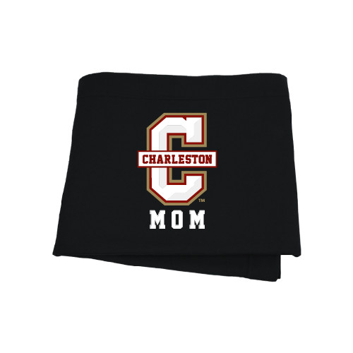  Black Sweatshirt Blanket - Mom