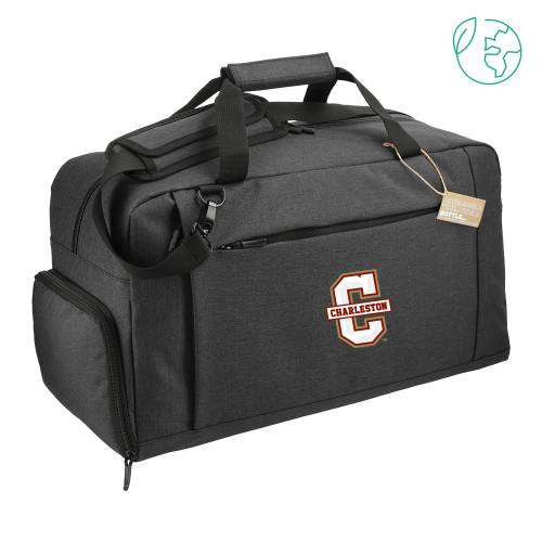  Aft Recycled PET 21 Inch Charcoal Duffel - Official Logo - C Charleston