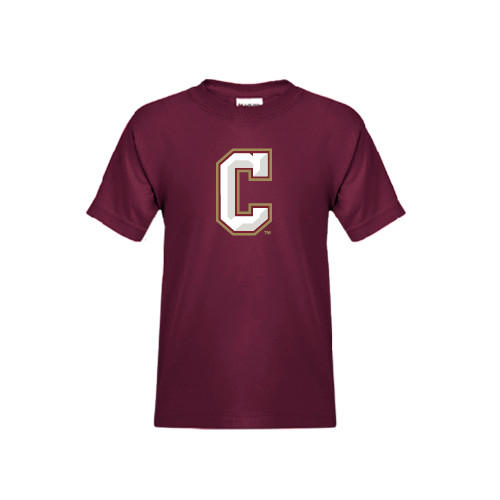 Youth Maroon T Shirt - C