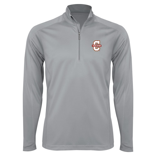  Syntrel Platinum Interlock 1/4 Zip - Official Logo - C Charleston