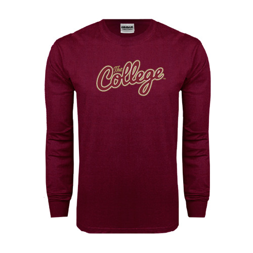 Main Image for  Maroon Long Sleeve T-Shirt