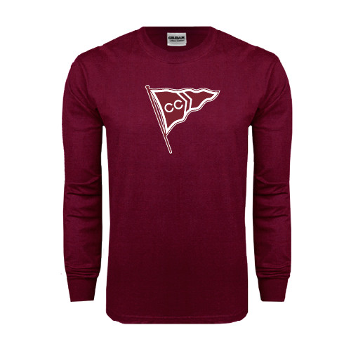 Main Image for  Maroon Long Sleeve T-Shirt
