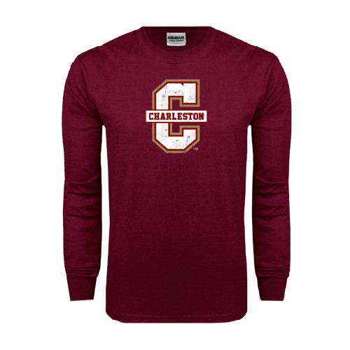Main Image for  Maroon Long Sleeve T-Shirt