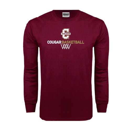 Main Image for  Maroon Long Sleeve T-Shirt