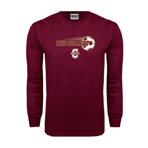 College of Charleston Maroon Long Sleeve T-Shirt
