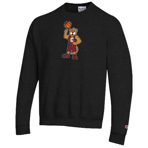  Champion Black Fleece Crew - Charleston Cougars Mascot - Basketball