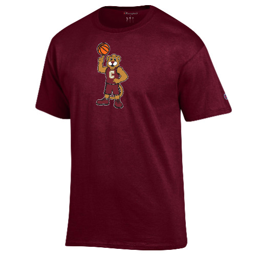  Champion Maroon T Shirt - Charleston Cougars Mascot - Basketball
