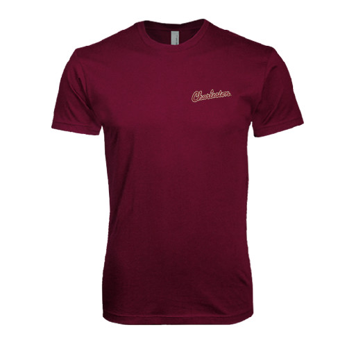 Main Image for  Next Level Maroon SoftStyle T Shirt