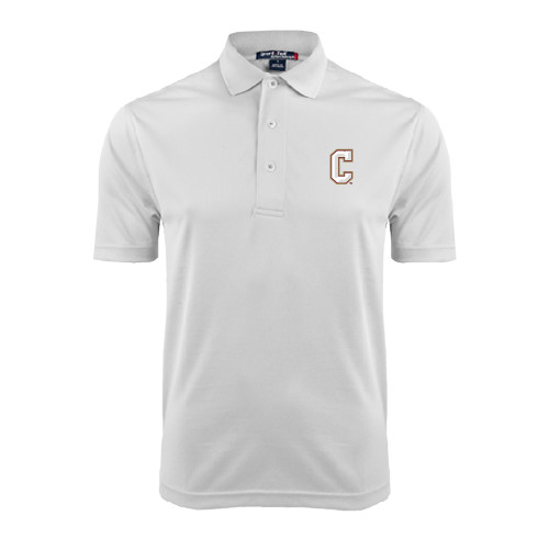  White Dry Mesh Polo - C