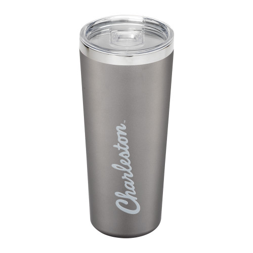  Thor Vacuum Insulated Grey Tumbler 22oz - Charleston Script Engraved