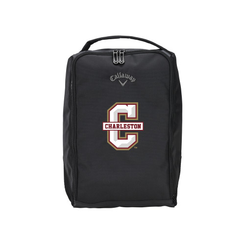  Callaway Clubhouse Black Golf Shoe Bag - Official Logo - C Charleston