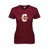 Thumbnail image for  Womens Maroon Short Sleeve Tee