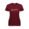 Thumbnail image for  Womens Maroon Short Sleeve Tee
