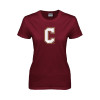 Thumbnail image for  Womens Maroon Short Sleeve Tee