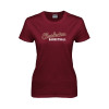 Thumbnail image for  Womens Maroon Short Sleeve Tee