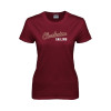 Thumbnail image for  Womens Maroon Short Sleeve Tee