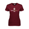 Thumbnail image for  Womens Maroon Short Sleeve Tee