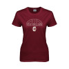 Thumbnail image for  Womens Maroon Short Sleeve Tee
