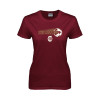 Thumbnail image for  Womens Maroon Short Sleeve Tee