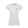 Thumbnail image for  Next Level Womens White Boyfriend Tee