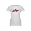 Thumbnail image for  Next Level Girls White Fashion Fit T Shirt