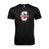 Thumbnail image for  Next Level Black SoftStyle T Shirt