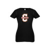Thumbnail image for  Next Level Girls Black Fashion Fit T Shirt