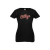Thumbnail image for  Next Level Girls Black Fashion Fit T Shirt