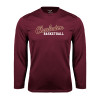 Thumbnail image for  Maroon Performance Long Sleeve Shirt