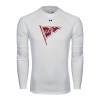 Thumbnail image for  Under Armour White Long Sleeve Tech Tee