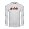 Thumbnail image for  Under Armour White Long Sleeve Tech Tee