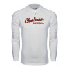 Thumbnail image for  Under Armour White Long Sleeve Tech Tee