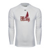 Thumbnail image for  Under Armour White Long Sleeve Tech Tee