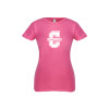 Thumbnail image for  Next Level Girls Fuchsia Fashion Fit T Shirt