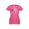 Thumbnail image for  Next Level Girls Fuchsia Fashion Fit T Shirt