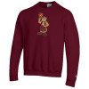 Thumbnail image for  Champion Maroon Fleece Crew