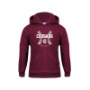 Thumbnail image for  Youth Maroon Fleece Hoodie