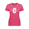 Thumbnail image for  Womens Hot Pink Short Sleeve Tee