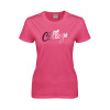 Thumbnail image for  Womens Hot Pink Short Sleeve Tee