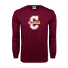 Thumbnail image for  Maroon Long Sleeve T-Shirt