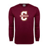 Thumbnail image for  Maroon Long Sleeve T-Shirt