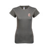 Thumbnail image for  Next Level Womens Charcoal Boyfriend Tee
