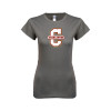 Thumbnail image for  Next Level Womens Charcoal Boyfriend Tee
