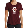 Thumbnail image for  Womens Maroon Performance Short Sleeve Tee