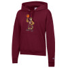 Thumbnail image for  Champion Womens Maroon Powerblend Pullover Hood