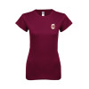 Thumbnail image for  Next Level Womens Maroon Boyfriend Tee