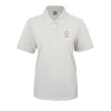 Thumbnail image for  Womens Silk Touch White Pique Polo