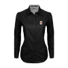 Thumbnail image for  Womens Black Twill Button Down Long Sleeve 